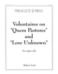 Voluntaries on Quem Pastores and Love Unknown Organ sheet music cover